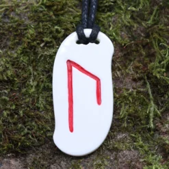 Knochen Rune 2 uruz - u Schmuck Anhänger
