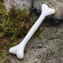 Knochen Schmuck aus Knochen Kette