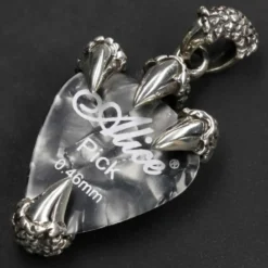 Kralle Plektrumhalter Schmuck Anhänger 925 Silber