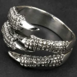 Kralle Ring Gothic Schmuck 925 Silber