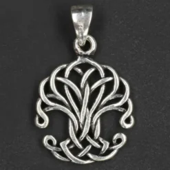 Lebensbaum Kettenanhänger Kelten Knoten Silber 925/000