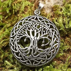 Lebensbaum Schmuck Anhänger 925 Silber keltischer Kettenanhänger