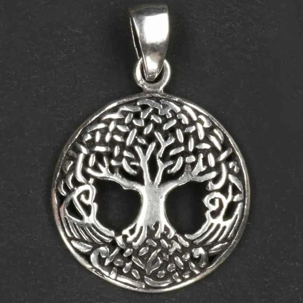 Lebensbaum Schmuck Baum Silberschmuck 925 Kettenanhänger