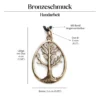 Lebensbaum Schmuck Bronze Anhänger