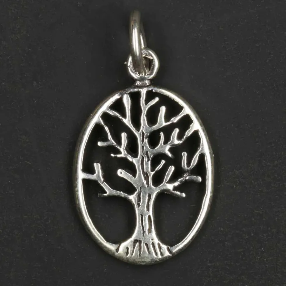 Lebensbaum Schmuck Kettenanhänger 925 Silber