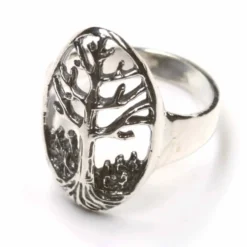 Lebensbaum 925 Silber Ring Schmuck Silber Damen Mädchen Silbering