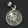 Löwe Schmuck Astrologie Sternzeichen 925 Silber Anhänger Schmuck