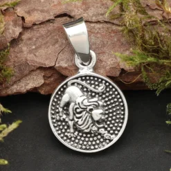 Löwe Schmuck Astrologie Sternzeichen 925 Silber Anhänger Schmuck