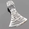 Mammen Axt Schmuck Anhänger aus Silber Kultbeil 925 Silber