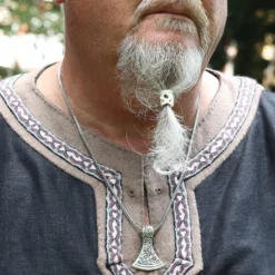 Mammen Axt Schmuck Anhänger aus Silber Kultbeil 925 Silber