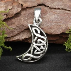 Mond keltisch Schmuck Kettenanhänger 925 Silber