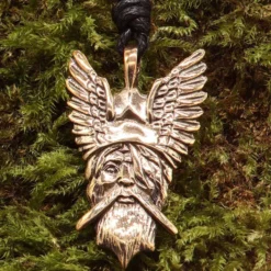 Odin Anhänger Amulett Bronze Schmuck