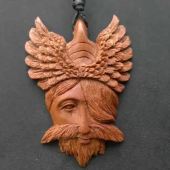Odin Holzschmuck Anhänger Saboholz