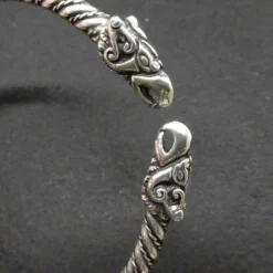 Odins Raben Armreif Silber 925/000 Wikinger Armschmuck Männer