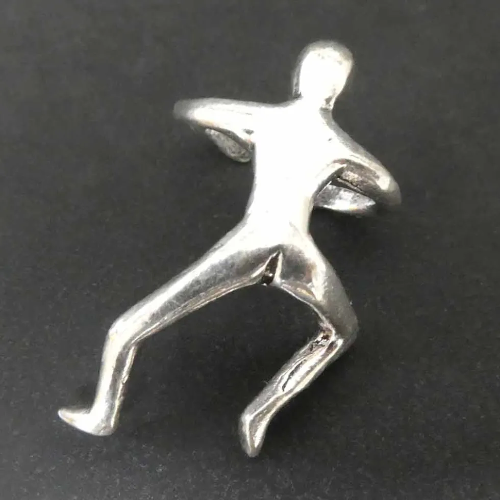 Ohrklemme Männchen Sterlingsilber