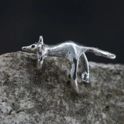 Ohrklemme Ratte 925 Silber Ohrschmuck