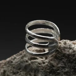 Ohrklemme 925 Silber schlicht Ohrschmuck