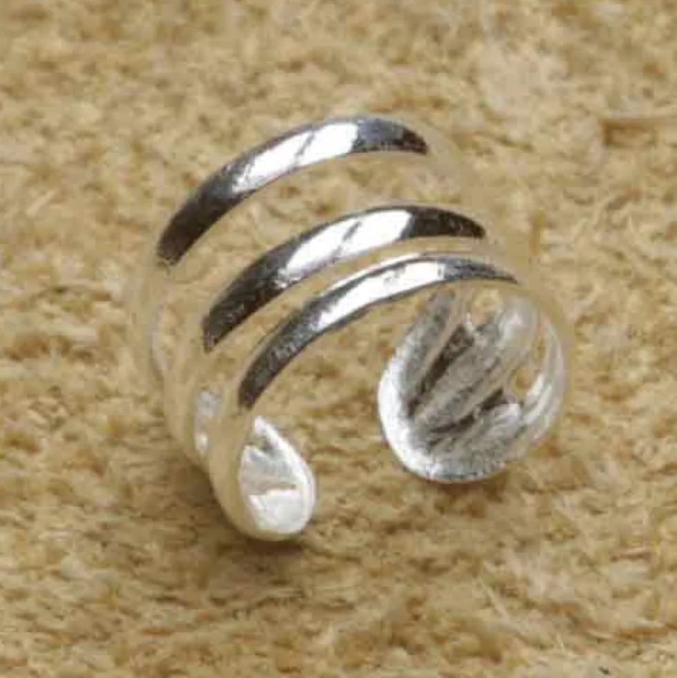 Ohrklemme 925 Silber schlicht Ohrschmuck