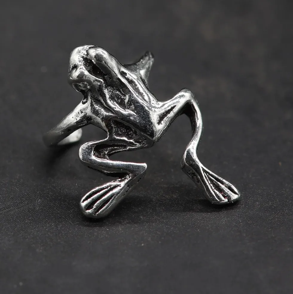 Ohrklemme Sterlingsilber Frosch