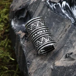 Ohrklemme verziert breit 925 Silber Ohrschmuck Ear Cuff