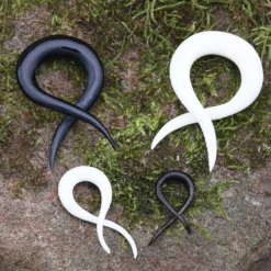 Ohrpiercing Twis Horn / Knochen 2 - 6mm Piercing Ohrschmuck