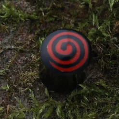 Ohr Plug Horn Spirale rot Flesh Tunnel