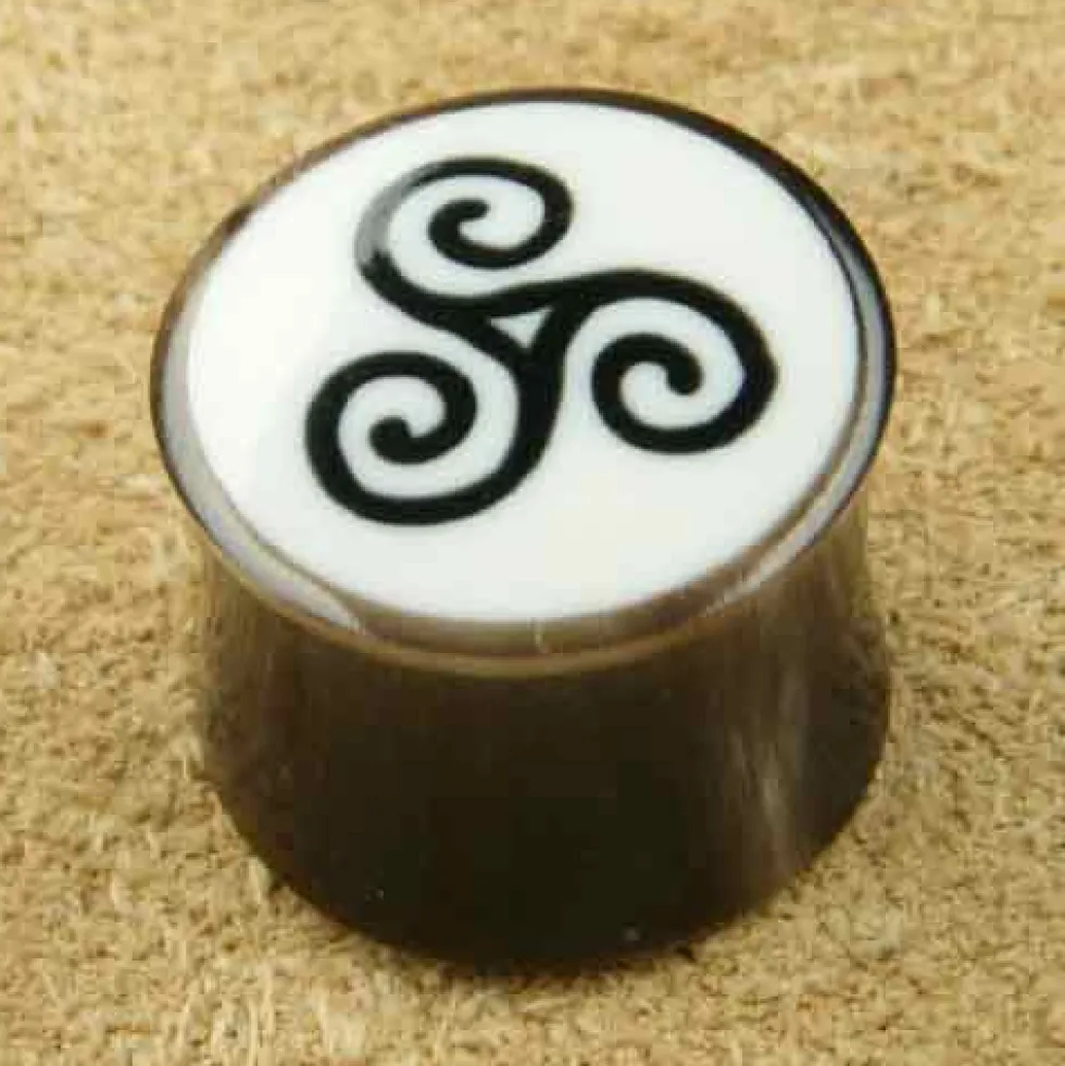 Ohrplug 14 mm Ohrpiercing Triskelion