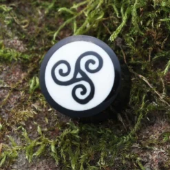 Ohrplug 14 mm Ohrpiercing Triskelion
