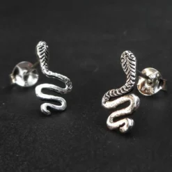 Ohrstecker Schlange 925 Silber Ohrschmuck
