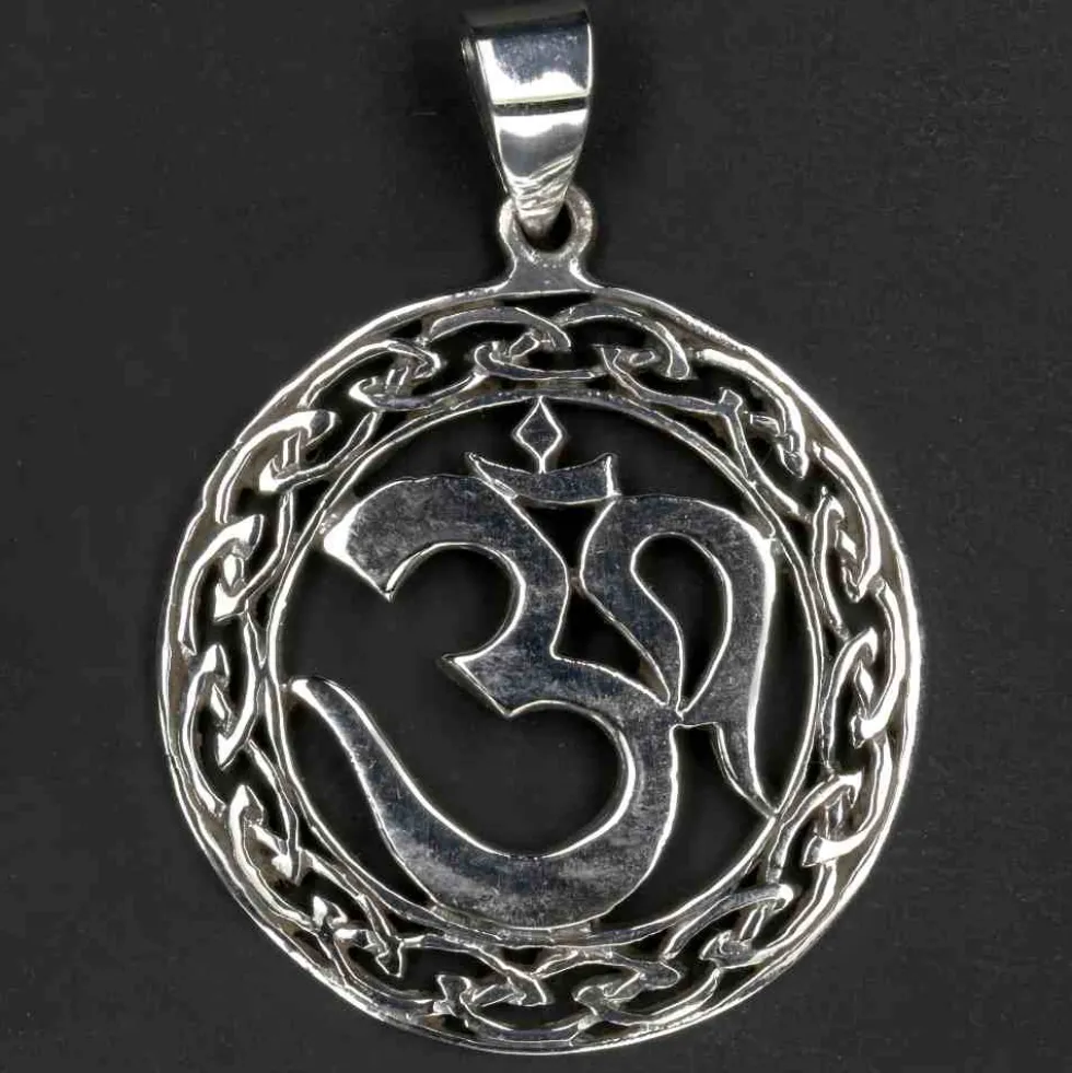 Om Schmuck Anhänger 925 Silber