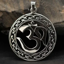 Om Schmuck Anhänger 925 Silber