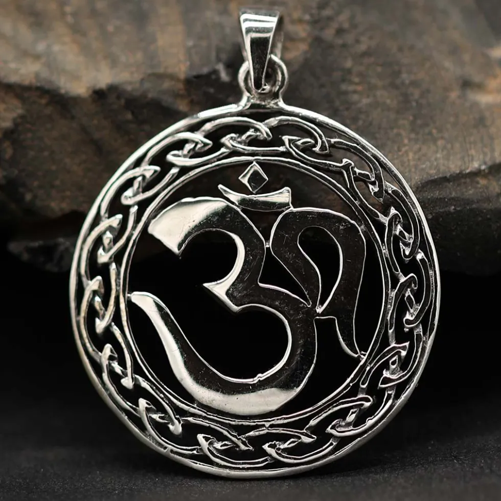 Om Schmuck Anhänger 925 Silber