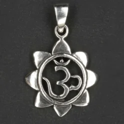 Om Schmuck Kettenanhänger 925 Silber