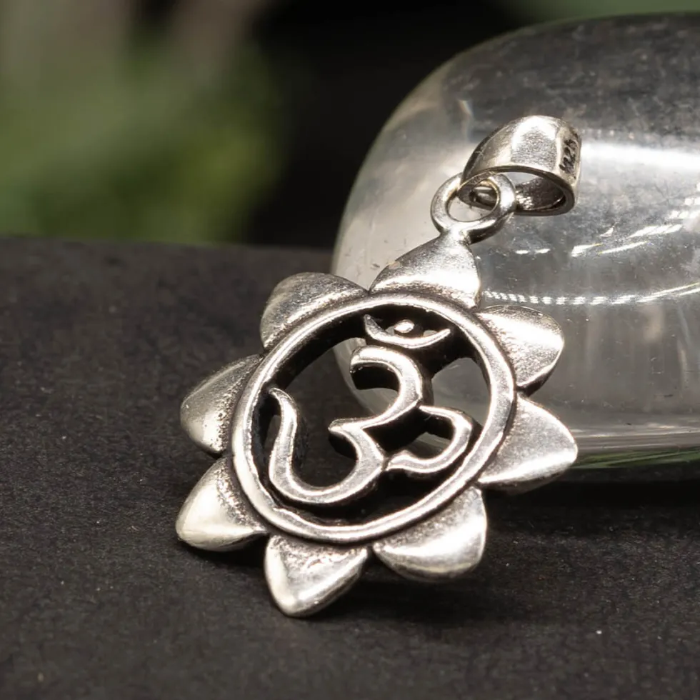 Om Schmuck Kettenanhänger 925 Silber