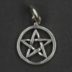 Pentagramm Schmuck klein Anhänger Silberschmuck 925 Silber