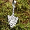 Pfeilspitze keltisch Schmuck Anhänger 925 Silber Kettenanhänger