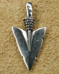 Pfeilspitze Schmuck Anhänger 925 Sterlingsilber