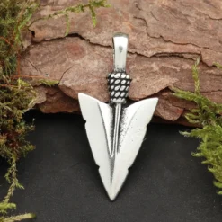 Pfeilspitze Schmuck Anhänger 925 Sterlingsilber