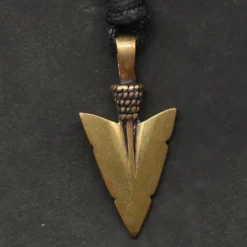 Pfeilspitze Schmuck Bronze Anhänger