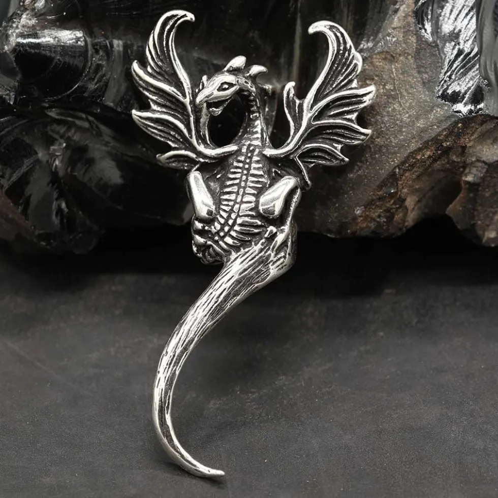 Phönix Schmuck Anhänger Sterlingsilber Phoenix 925 Silber