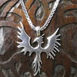 Phoenix Schmuck Anhänger aus Silber Kettenanhänger 925 Silber