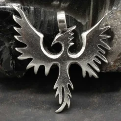 Phoenix Schmuck Anhänger aus Silber Kettenanhänger 925 Silber