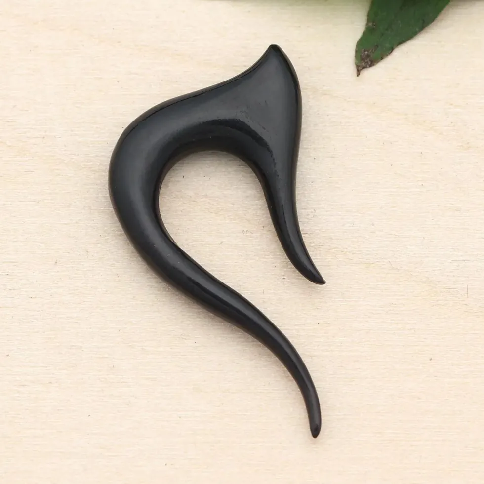 Piercing Horn Sichel 4mm Ohrpiercing Schmuck