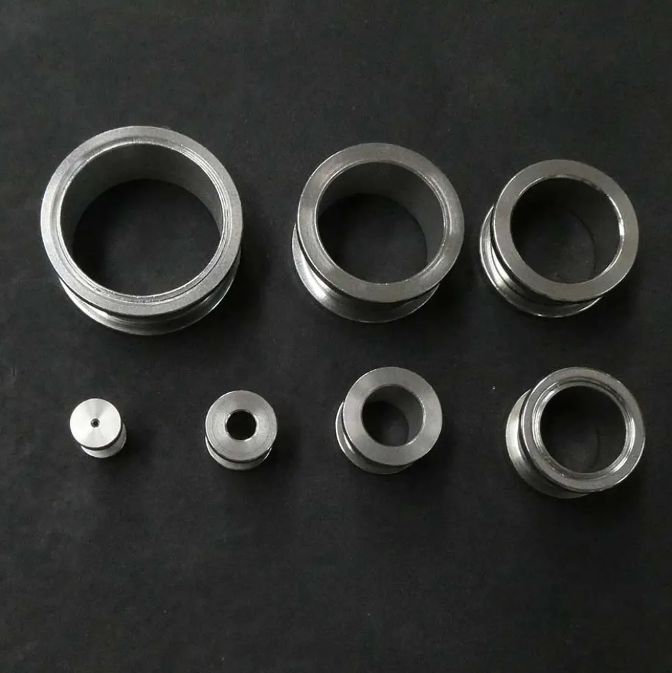 Piercing Ohr Tunnel Schmuck Edelstahl 1,2 - 26mm