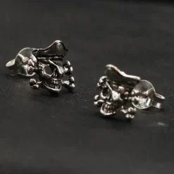 Pirat Ohrstecker Sterlingsilber Ohrschmuck