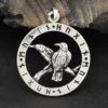 Raben Odins Schmuck Anhänger 925 Silber
