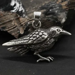 Rabe Schmuck Anhänger aus Silber 925