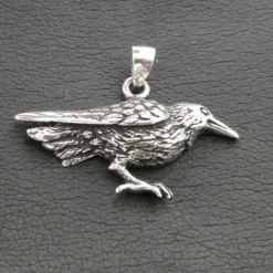 Rabe Schmuck Anhänger aus Silber 925