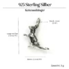 Ratte Schmuck Anhänger 925 Silber