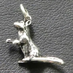 Ratte Schmuck Anhänger 925 Silber